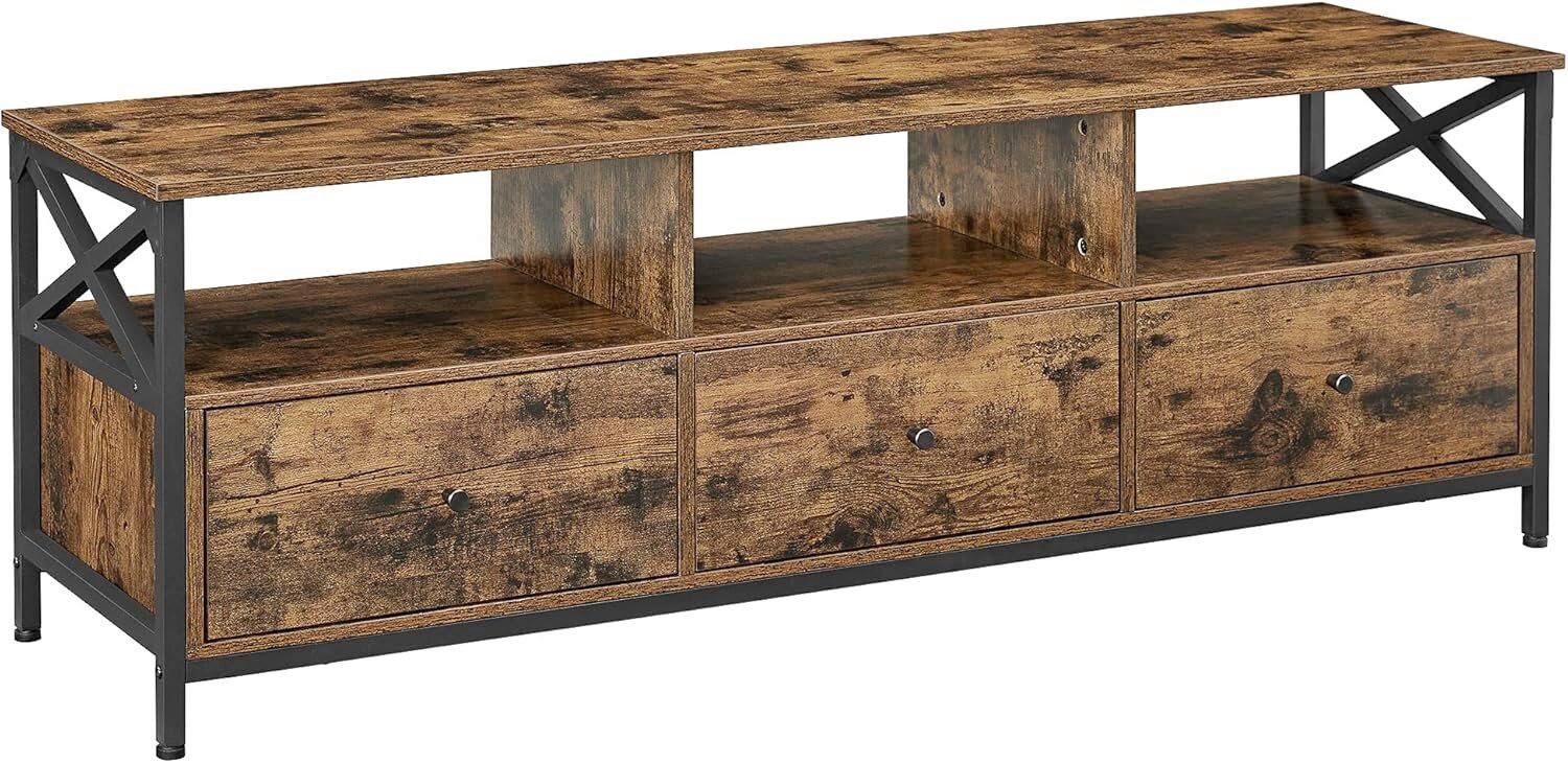 TV-ELEMENT 147/50/40 cm  - Dunkelbraun/Schwarz, Trend, Holzwerkstoff (147/50/40cm) - MID.YOU