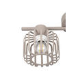 STRAHLER 44,4/12,5/22,3 cm   - Grau, KONVENTIONELL, Metall (44,4/12,5/22,3cm) - Novel