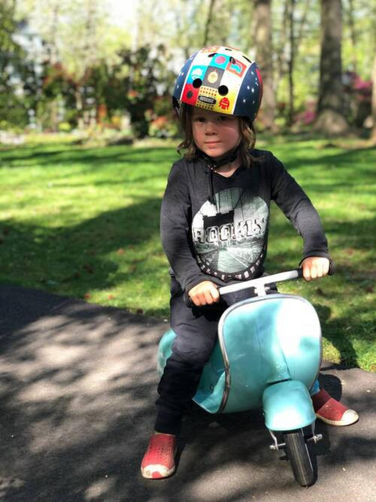 LAUFRAD PRIMO  - Schwarz/Mintgrün, Basics, Kunststoff/Metall (79/45/35cm) - Hape