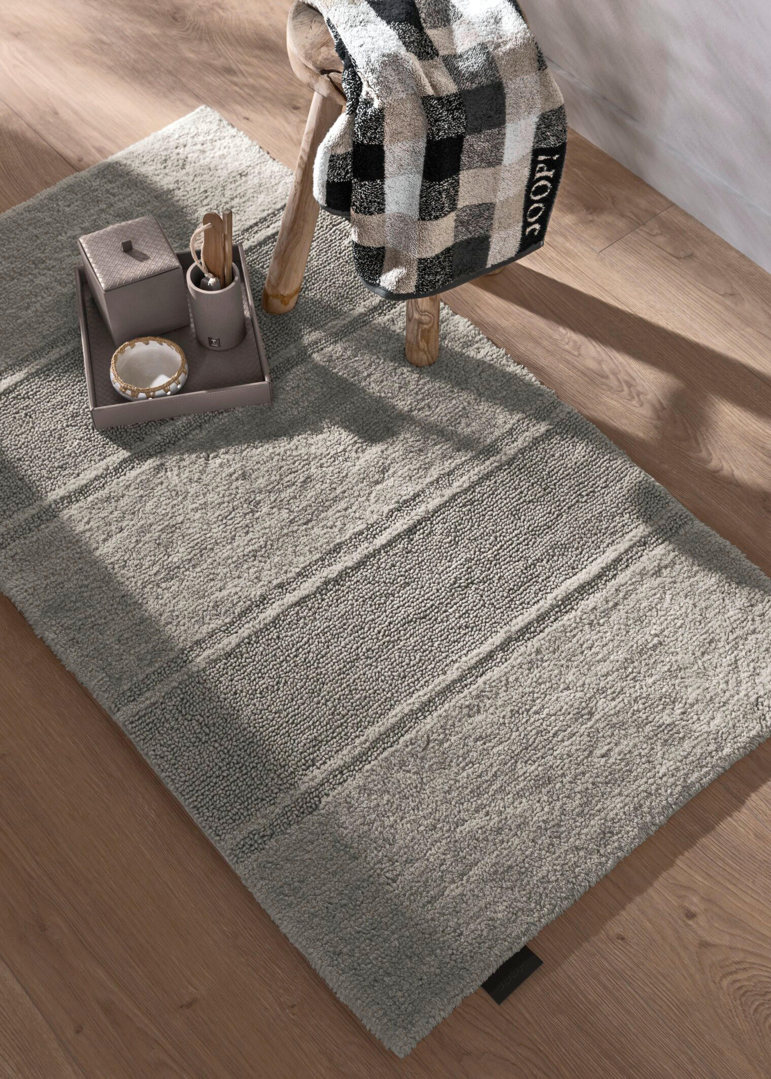 BADTEPPICH Grau 50/60 cm  - Grau, Basics, Textil (50/60cm) - Joop!