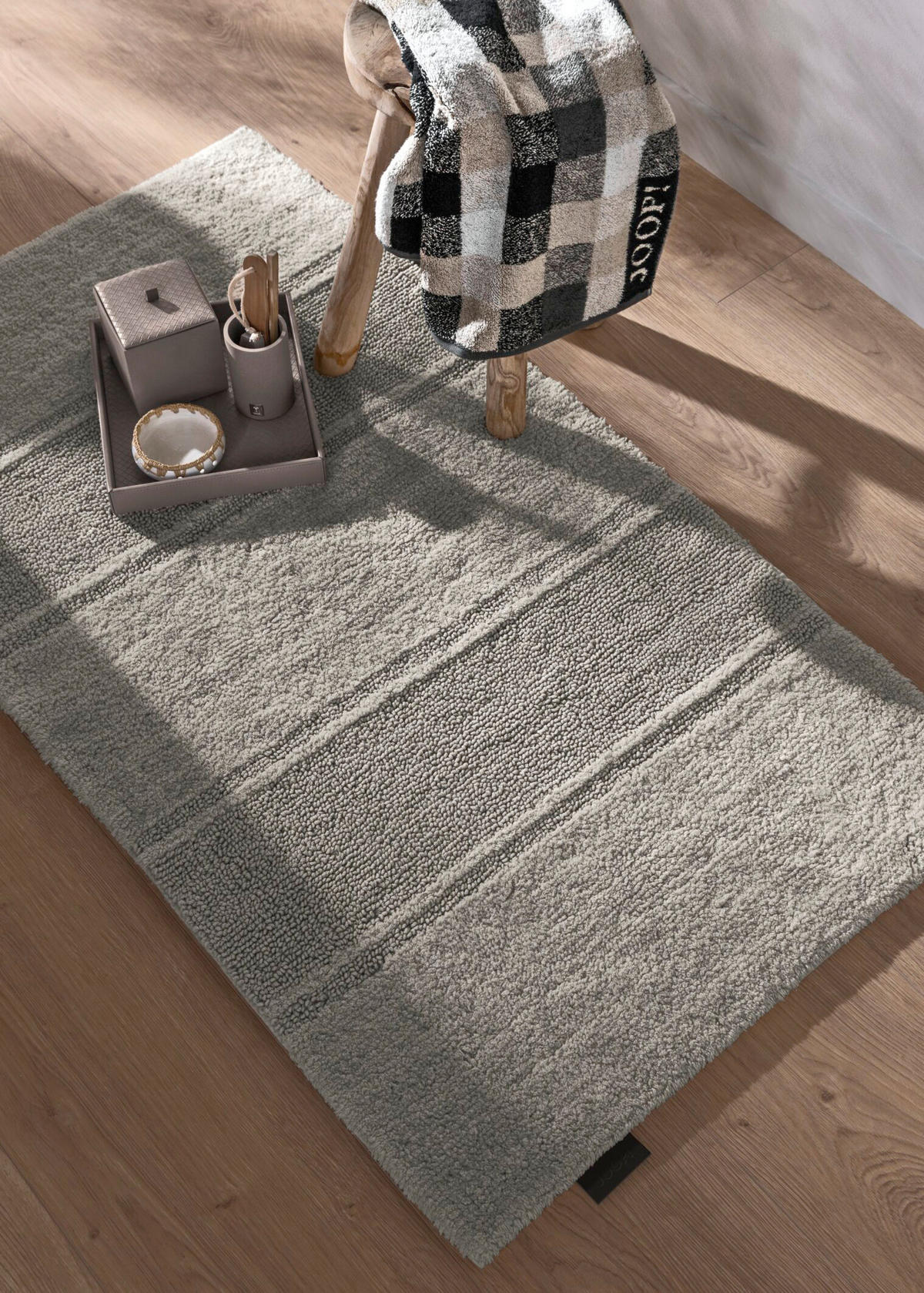 BADTEPPICH Grau 50/60 cm  - Grau, Basics, Textil (50/60cm) - Joop!