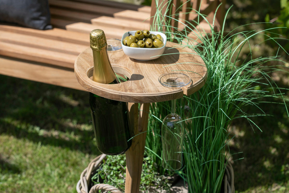 GETRÄNKEHALTER - Basics, Holz (31/75cm) - Gardenson