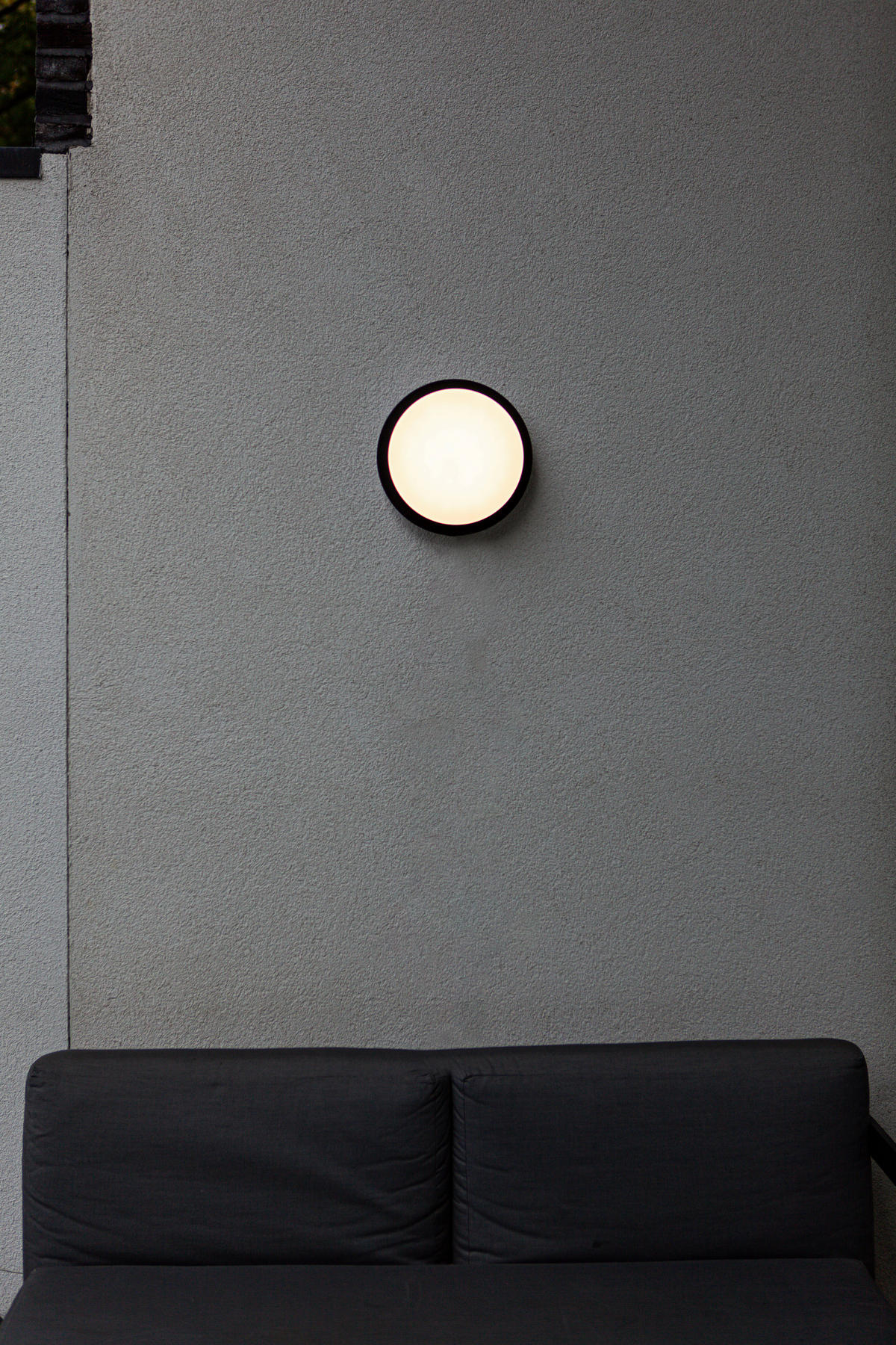 LED-AUßENLEUCHTE Goleta 30/6,3 cm   - Anthrazit/Weiß, Basics, Kunststoff/Metall (30/6,3cm)