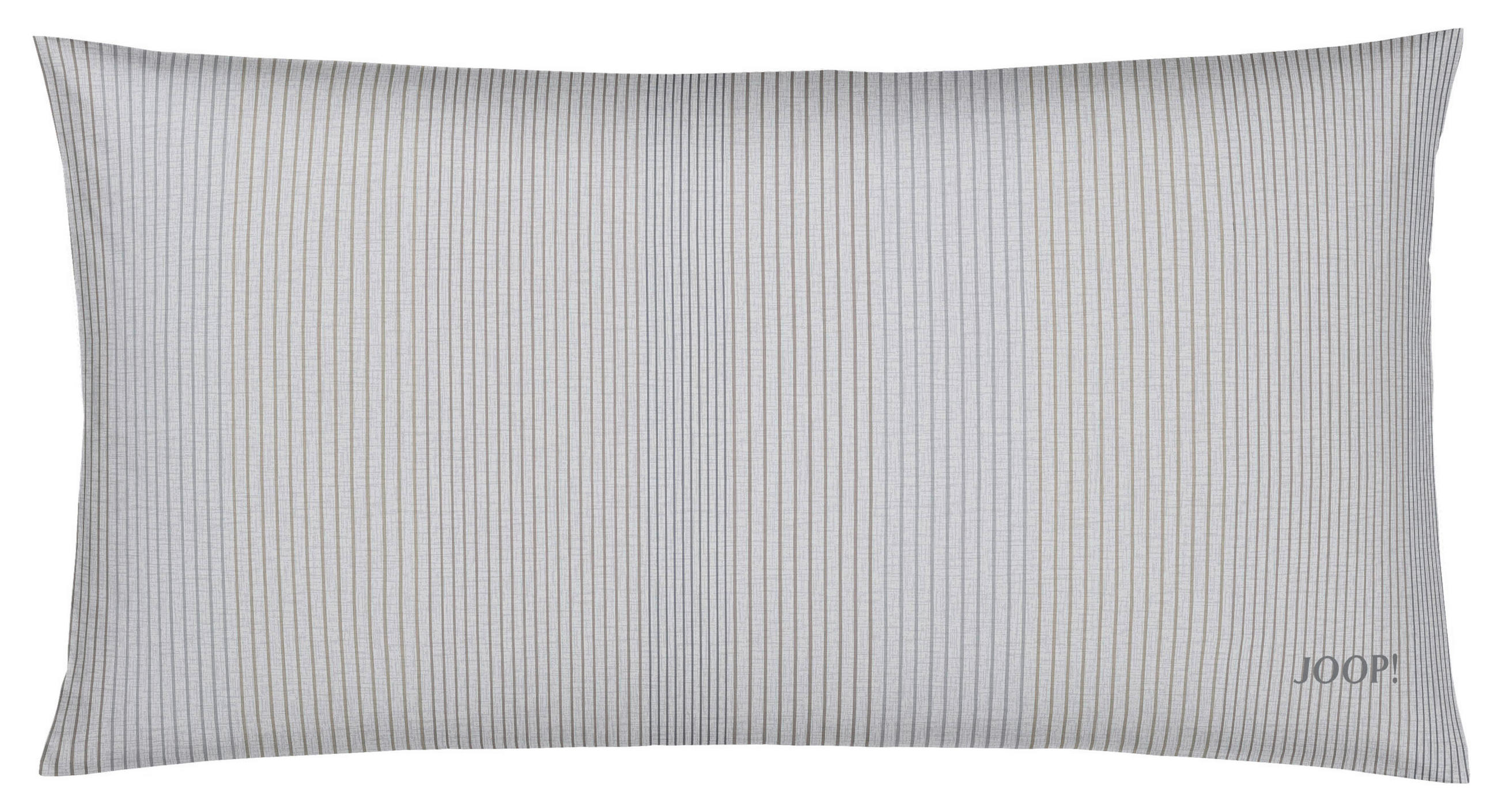 KISSENHÜLLE GROOVE 80/40 cm - Silberfarben, Basics, Textil (80/40cm) - Joop!