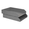 BRIEFABLAGE  in Grau  - Grau, Basics, Karton/Papier (23/31/6cm)