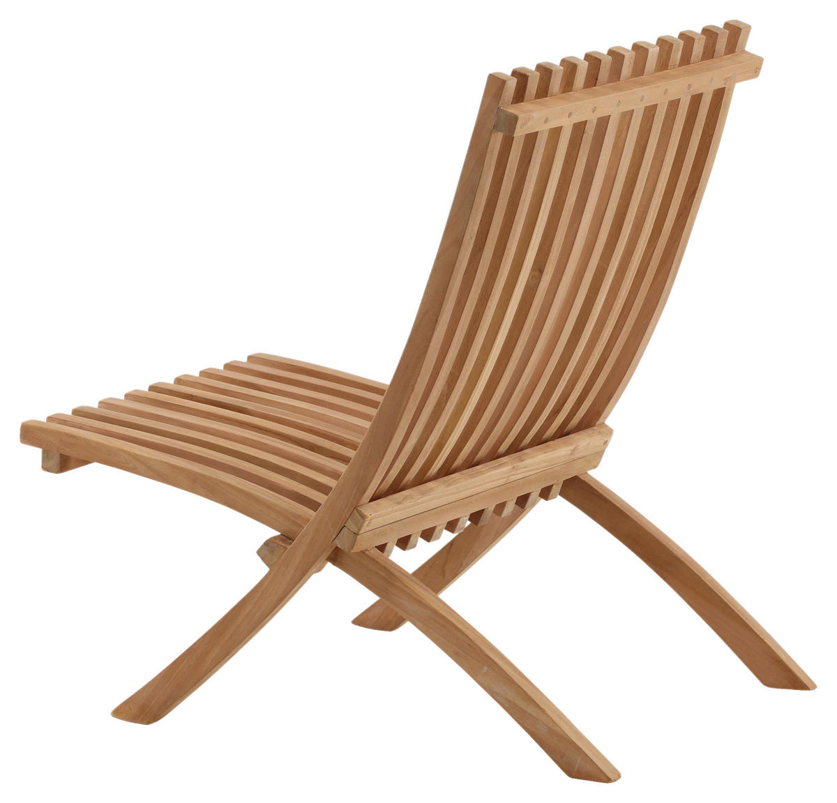Loungesessel 2er-Set Teakfarben Teakholz  - Teakfarben, KONVENTIONELL, Holz (73/85/63cm) - Gardenson