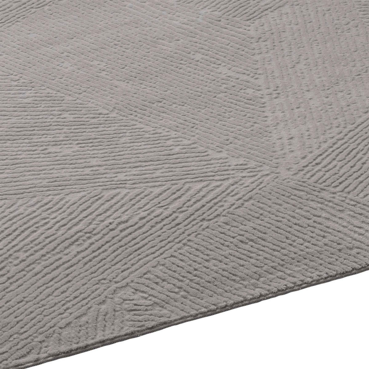 WEBTEPPICH 300/400 cm Stilo Hellgrau rechteckig  - Hellgrau, Basics, Textil (300/400cm) - Novel