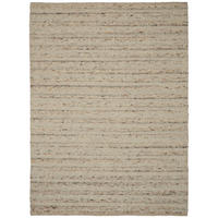 HANDWEBTEPPICH Wohnzimmer 170/230 cm Nova Creme rechteckig  - Creme, KONVENTIONELL, Textil (170/230cm) - Linea Natura