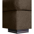 ECKSOFA Braun Webstoff  - Braun, KONVENTIONELL, Holz/Textil (170/235cm) - Carryhome