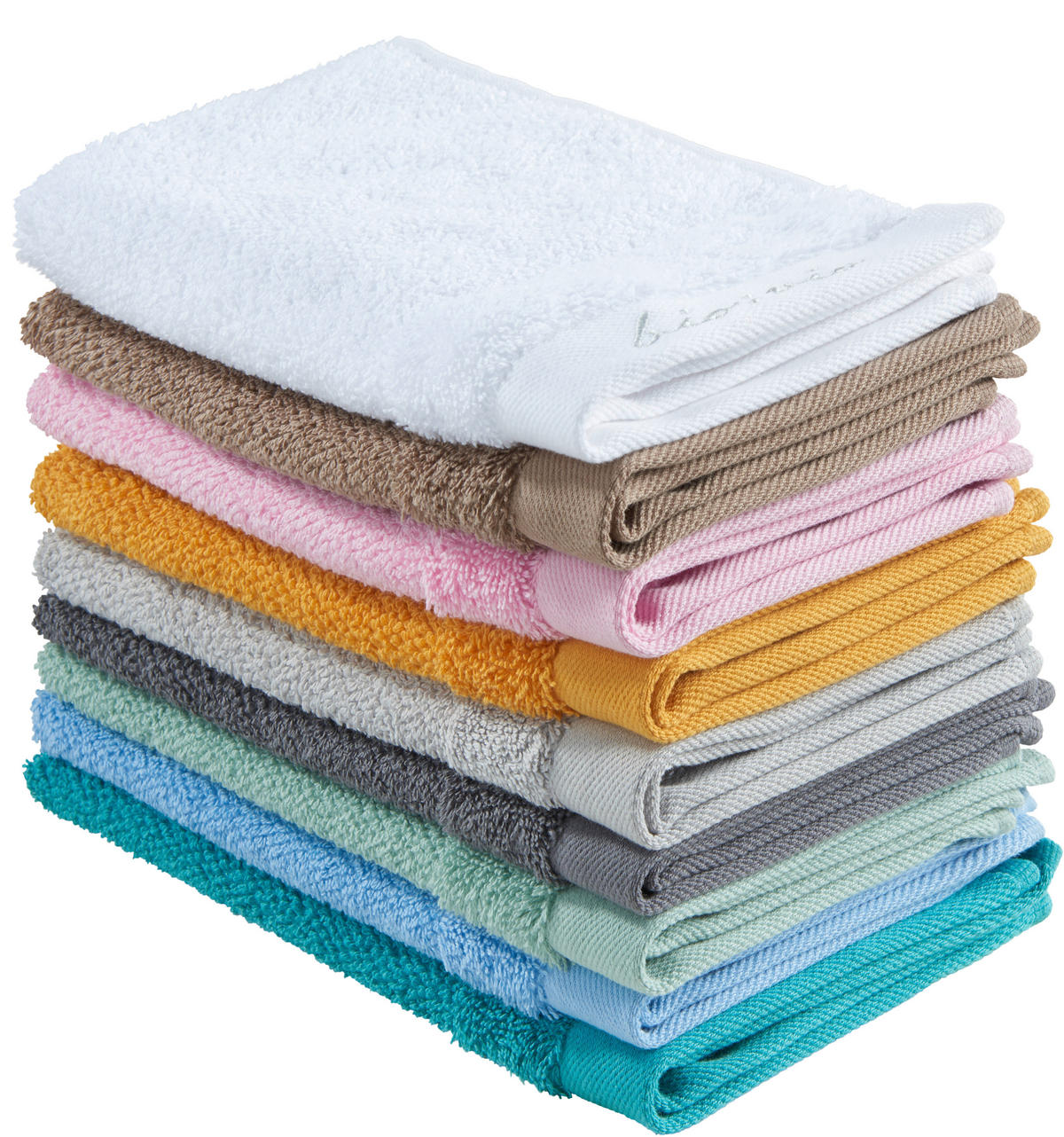 RUČNÍK PRO HOSTY, 30/50 cm, modrá - modrá, Natur, textil (30/50cm) - Bio:Vio