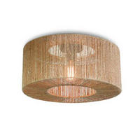 DECKENLEUCHTE  50/22 cm    - Naturfarben, Trend (50/22cm) - Good & Mojo