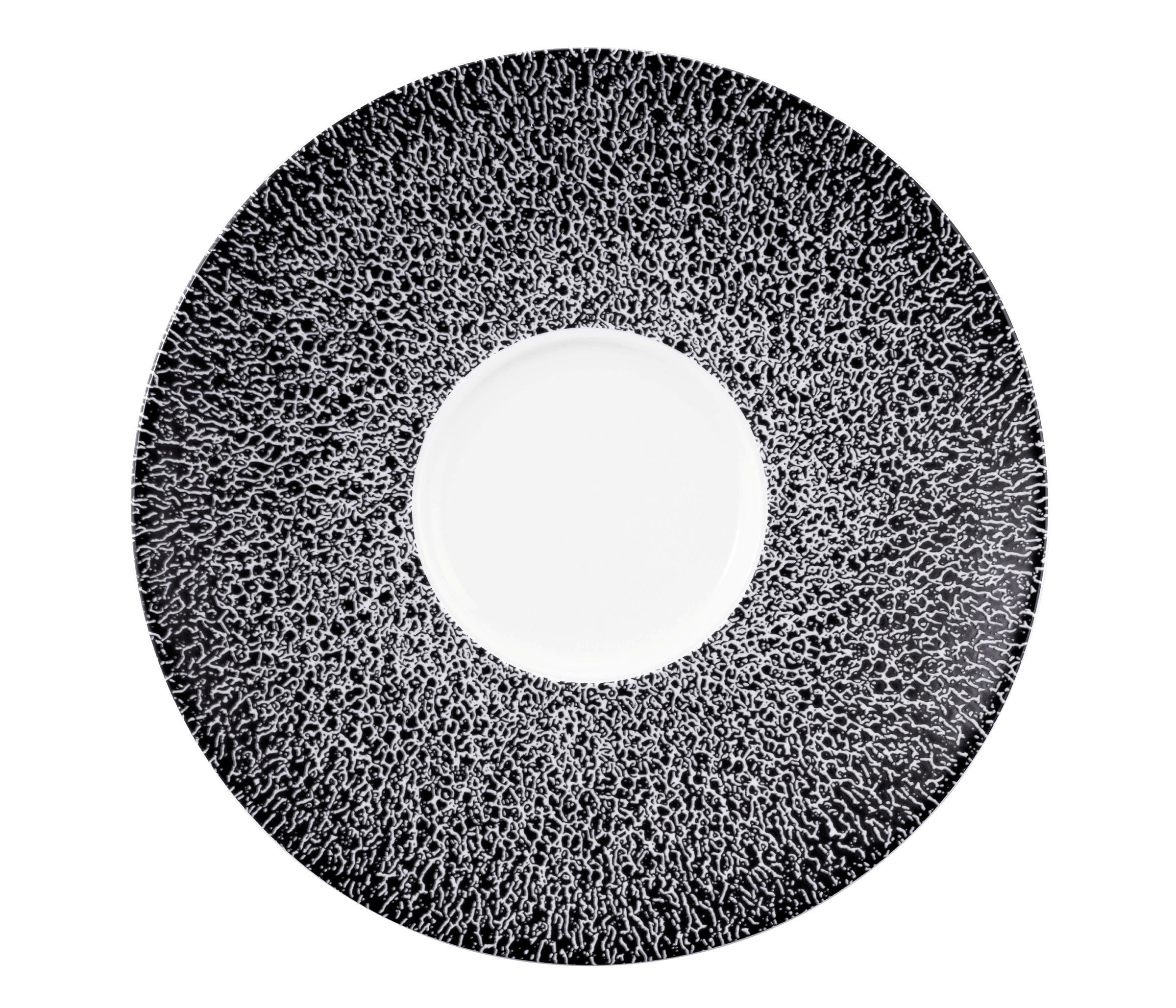 UNTERTASSE - Schwarz/Weiß, Basics, Keramik (16,5cm) - Seltmann Weiden