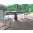 ESSTISCH in Holz, Metall, Holzwerkstoff 85(163)/85/74 cm - Chromfarben/Dunkelbraun, Design, Holz/Holzwerkstoff (85(163)/85/74cm) - Bacher ESSTISCH in Holz, Metall, Holzwerkstoff 85(163)/85/74 cm - Chromfarben/Dunkelbraun, Design, Holz/Holzwerkstoff (85(163)/85/74cm) - Bacher