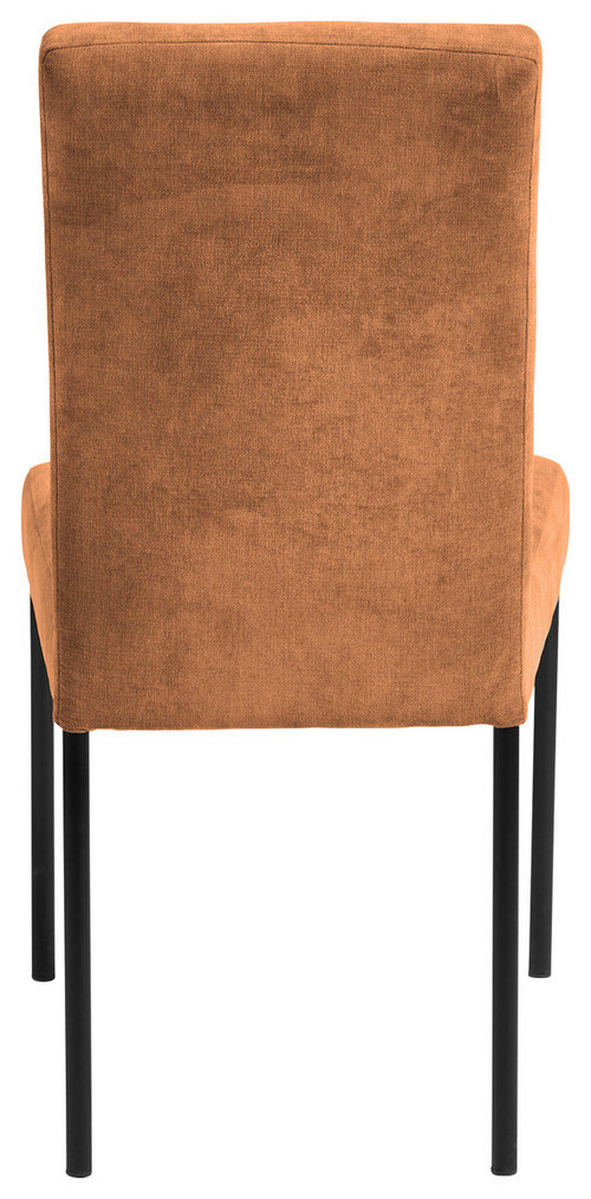 STOLIČKA, 46/91/61 cm - oranžová/čierna, Design, kov/textil (46/91/61cm) - Xora