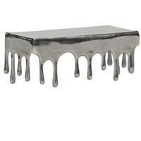 FALIPOLC 42/17/20 cm  - ezüstszínű, Modern, fém (42/17/20cm) - Ambia Home