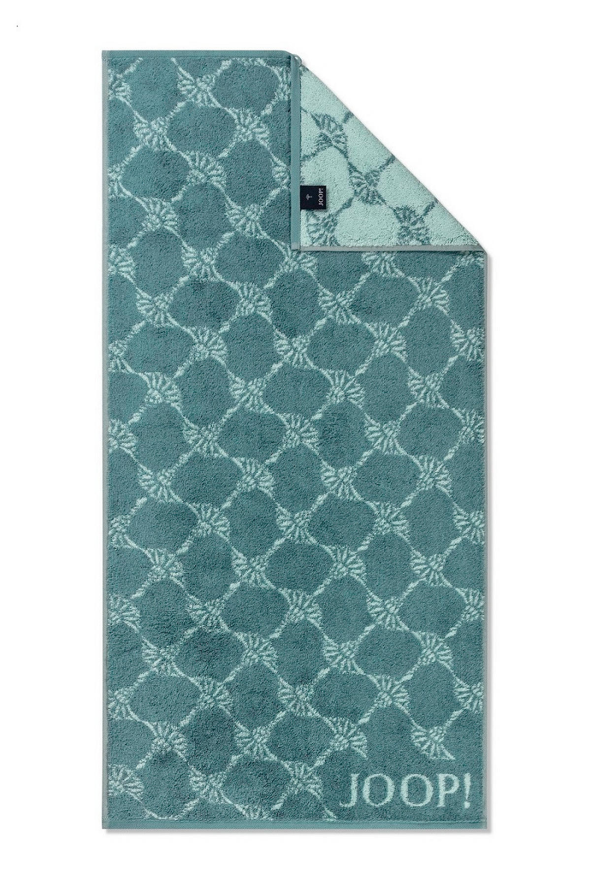 HANDTUCH CORNFLOWER Jadegrün  - Jadegrün, Basics, Textil (50/100cm) - Joop!