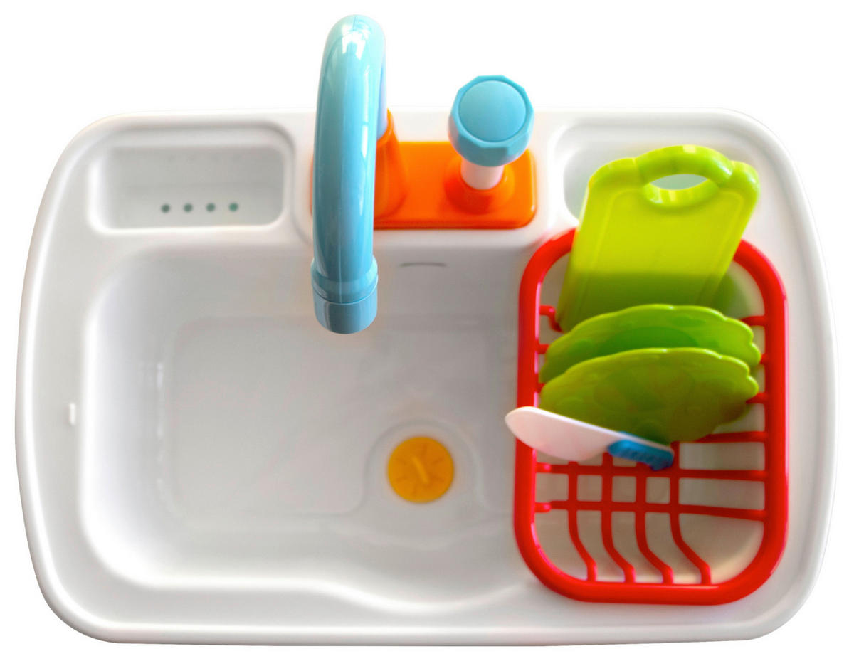 TILLBEHÖR LEKSAKSKÖK - vit/blå, Klassisk, plast (40/30/26cm)