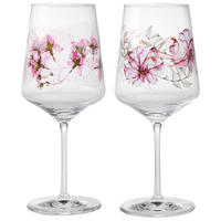 SPRITZERGLAS 544 ml 2-teilig  - Rosa/Grün, LIFESTYLE, Glas (20,3/26,6/10,1cm) - Ritzenhoff