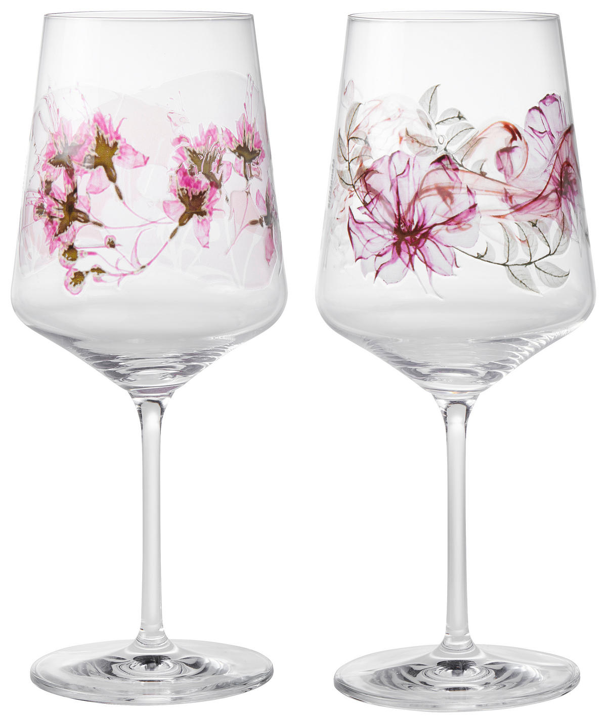 SPRITZERGLAS 544 ml 2-teilig  - Rosa/Grün, LIFESTYLE, Glas (20,3/26,6/10,1cm) - Ritzenhoff