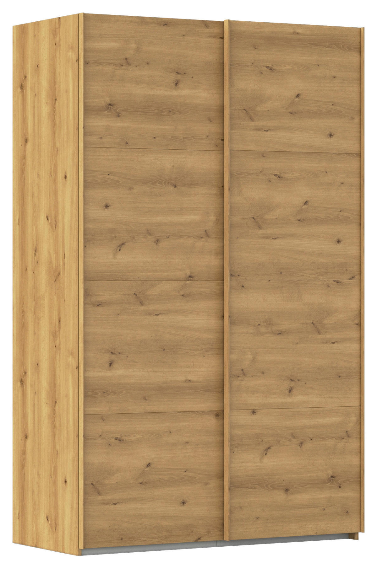 SCHWEBETÜRENSCHRANK  in Eichefarben  - Eichefarben, Design, Holzwerkstoff/Kunststoff (137/223/68cm) - Novel