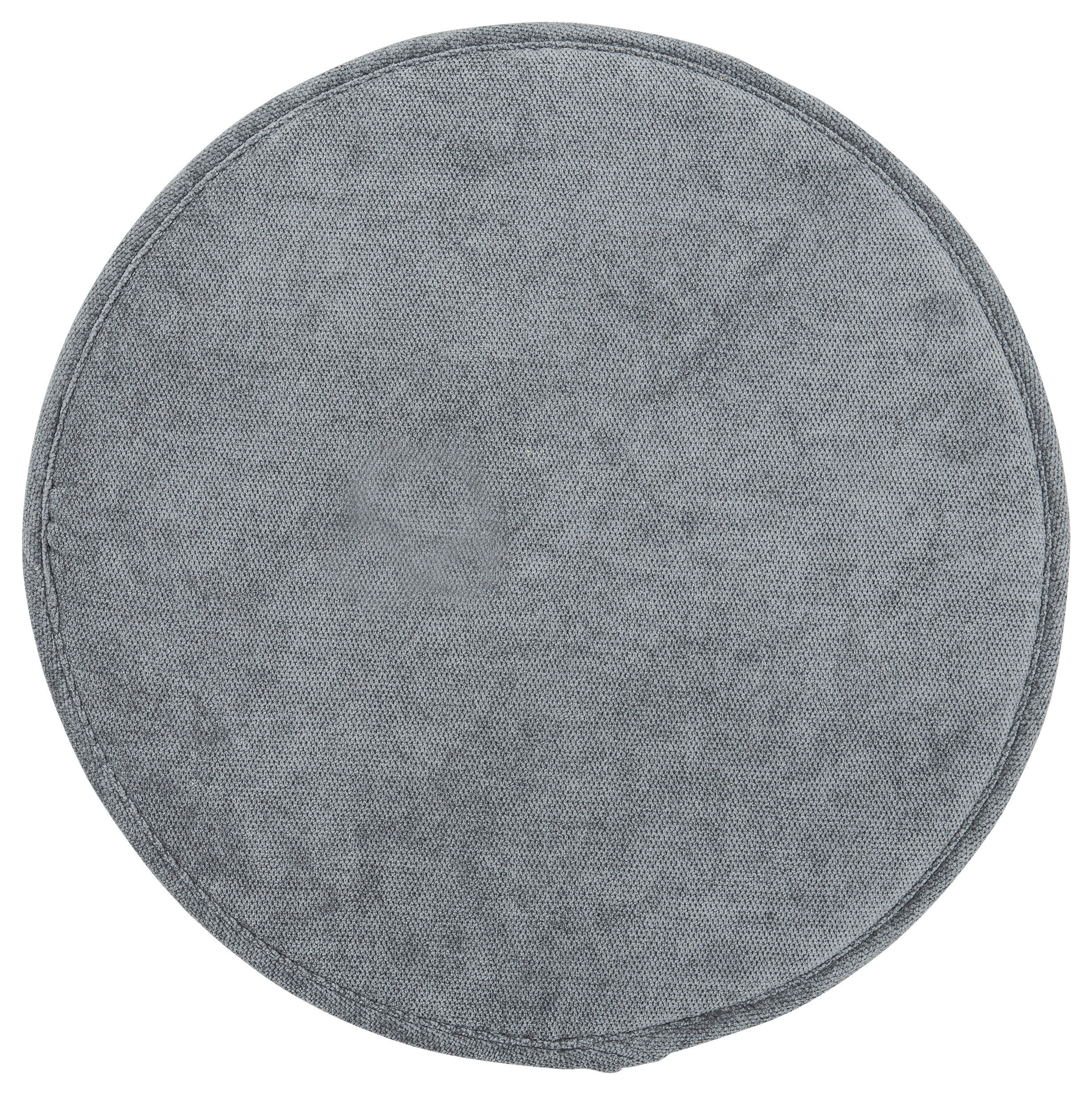 Sitzkissen Campino Anthrazit Ø 38 cm Polyester