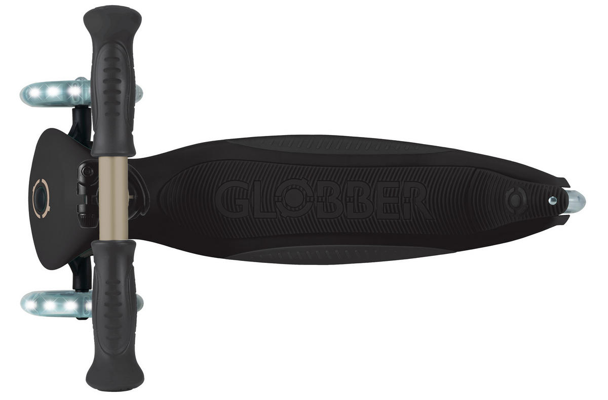 LAUFRAD GO-UP DELUXE LIGHTS  - Schwarz, Basics, Kunststoff/Metall (64/22/98,5cm) - GLOBBER