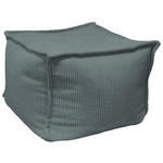 POUF Cord Graphitfarben 70/70/40 cm  - Graphitfarben, Design, Textil (70/70/40cm) - Carryhome