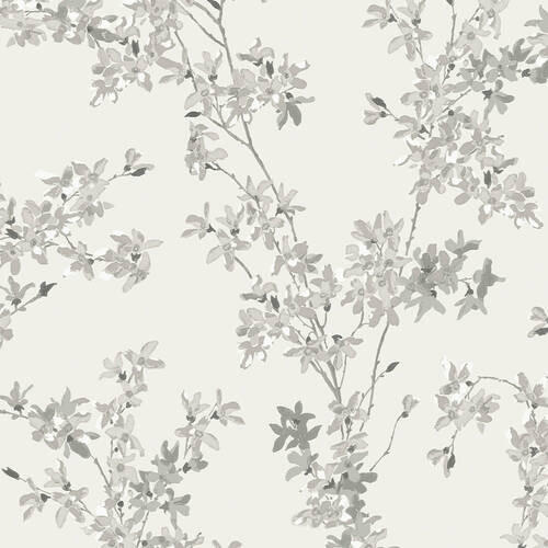 NON WOVEN-TAPET 52/1000 cm  - ljusgrå, Basics, papper/plast (52/1000cm)