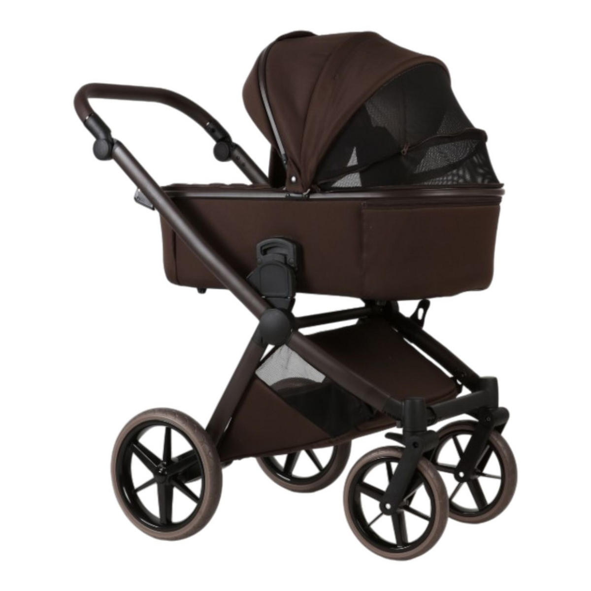 BARNVAGNSSET  - brun, Trend, textil/plast (100/59/106cm) - Jimmylee