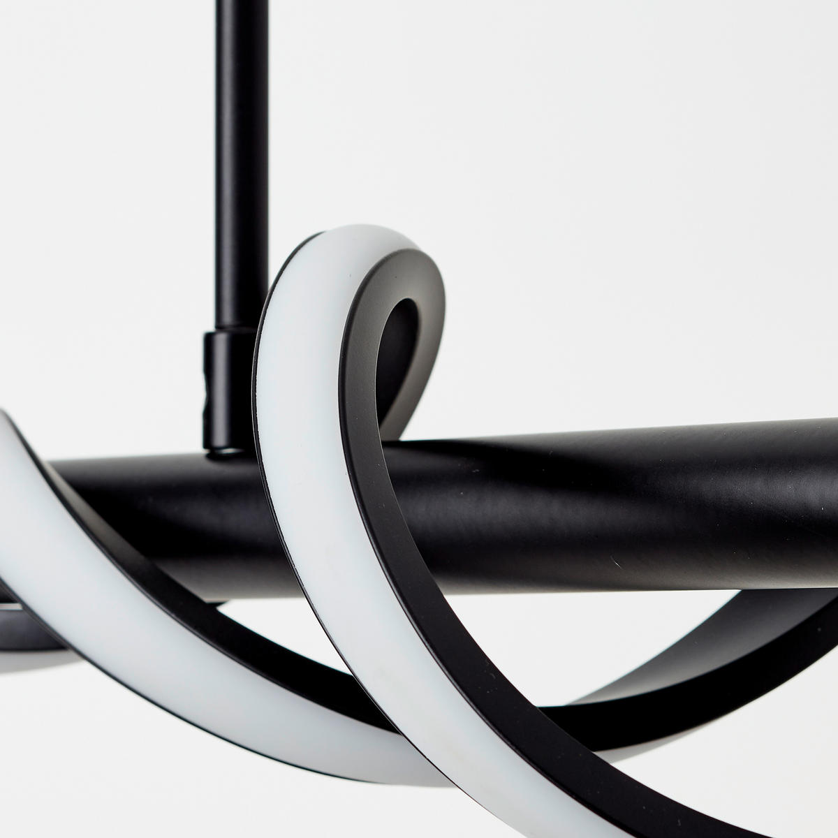 LED-PENDELLEUCHTE    - Schwarz, Design, Kunststoff/Metall (150/95,5/18cm) - Brilliant