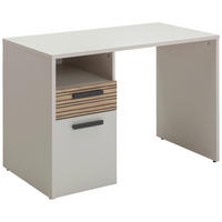SCHREIBTISCH 110/60/77 cm  in Kaschmir  - Kaschmir/Anthrazit, KONVENTIONELL, Holzwerkstoff/Metall (110/60/77cm) - Xora