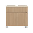 WASCHBECKENUNTERSCHRANK 60/54/35 cm  - Sandfarben/Eichefarben, KONVENTIONELL, Holzwerkstoff/Kunststoff (60/54/35cm) - Xora