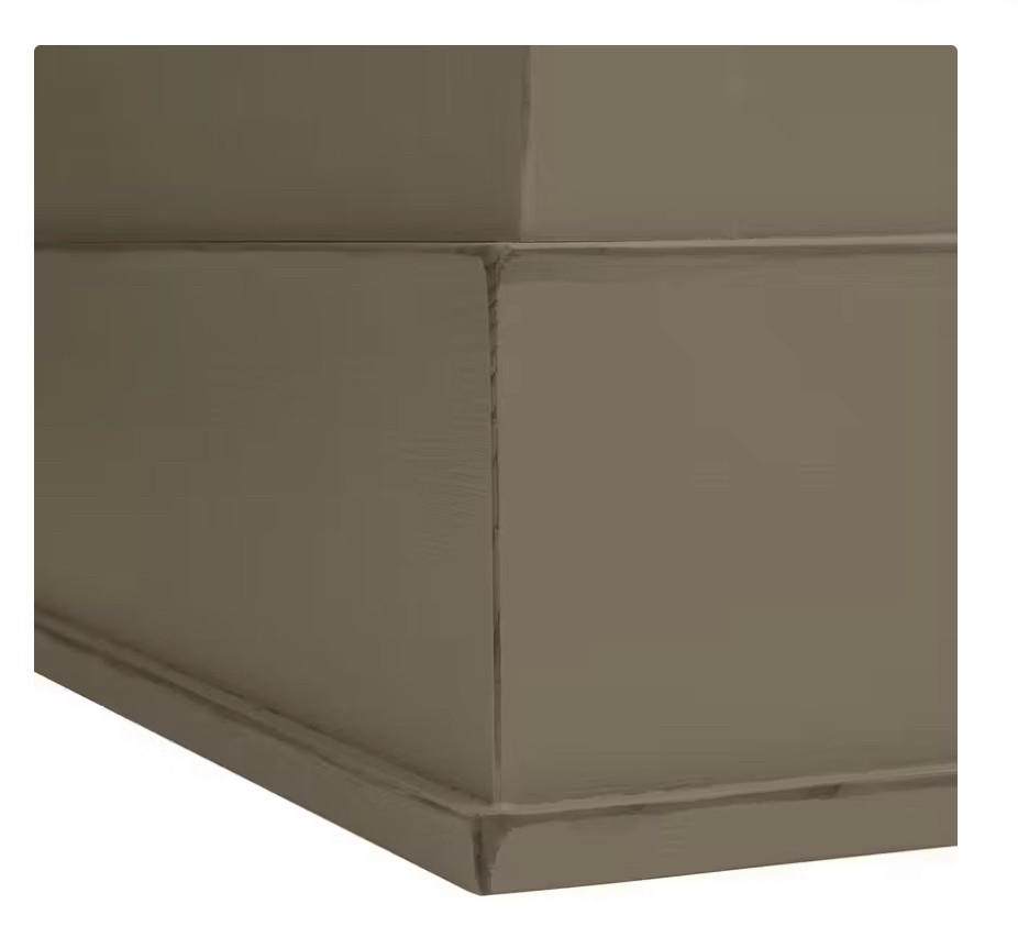 REGAL Pinie massiv Grau  - Bronzefarben/Grau, LIFESTYLE, Holz/Metall (117/238,5/46,5cm) - Livetastic
