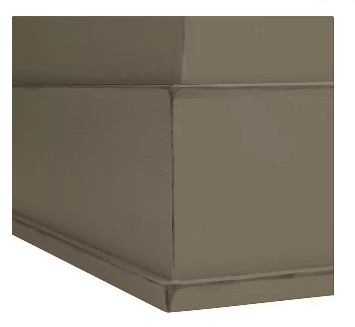 REGAL Pinie massiv Grau  - Bronzefarben/Grau, LIFESTYLE, Holz/Metall (117/238,5/46,5cm) - Livetastic