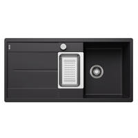 SPÜLE Metra  - Schwarz, Basics, Stein (99/19/49cm) - Blanco