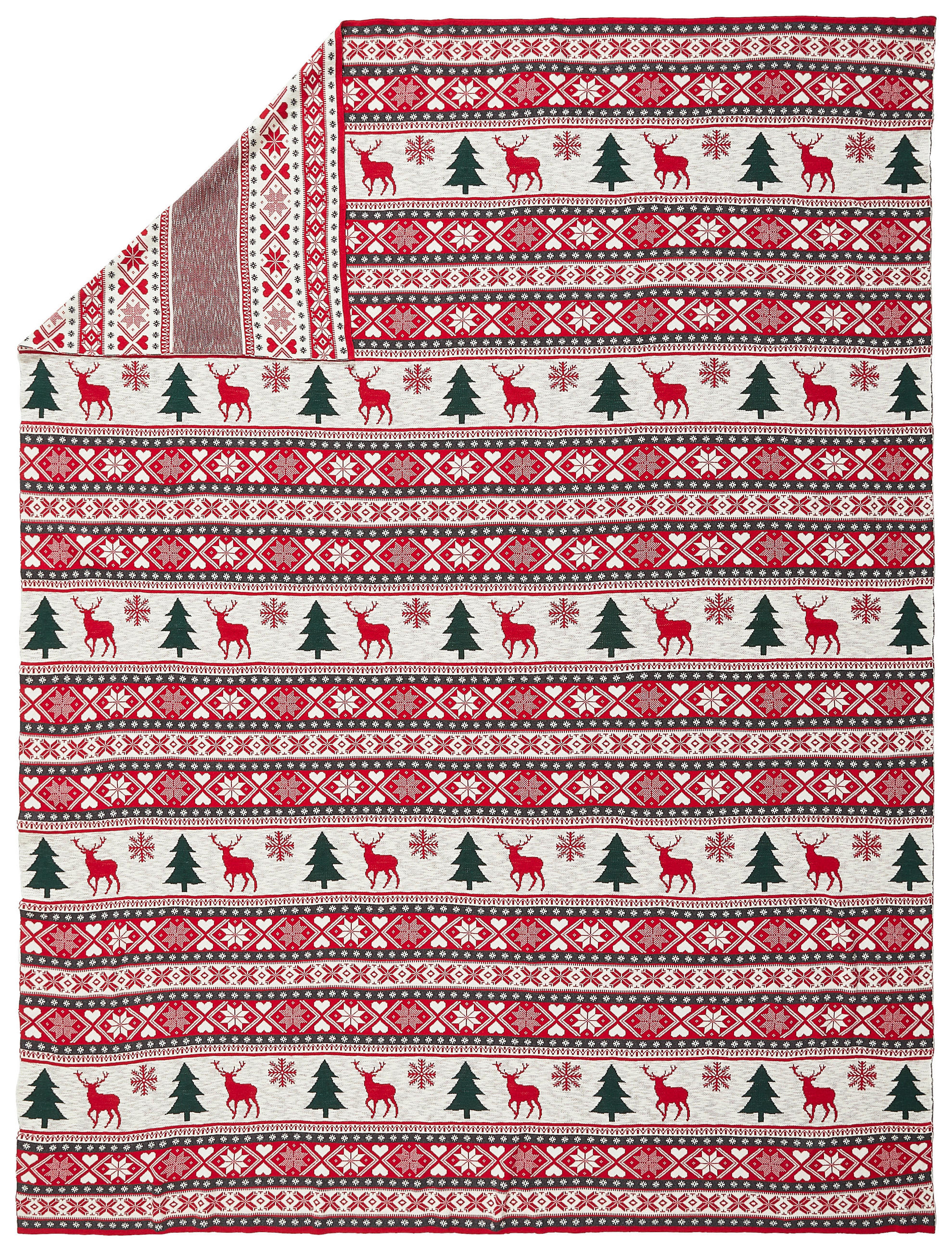 DECKE Hirsch 150/200 cm  - Multicolor, Basics, Textil (150/200cm) - Novel