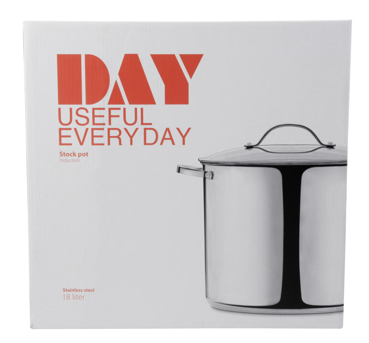 BUFFÉTGRYTA - Basics, metall/glas (18l)