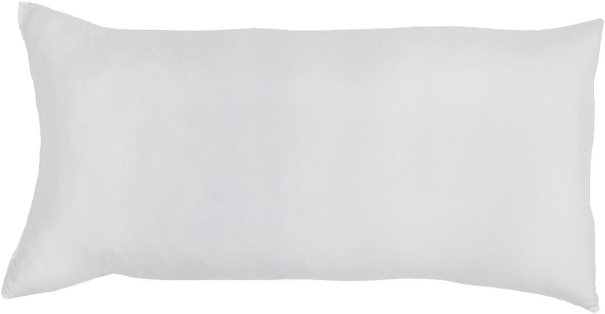 KOPFPOLSTER 40/80 cm   - Weiß, Basics, Textil (40/80cm)