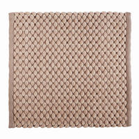 BADTEPPICH MAKS Taupe 60/60 cm  - Taupe, Basics, Textil (60/60cm) - Aquanova