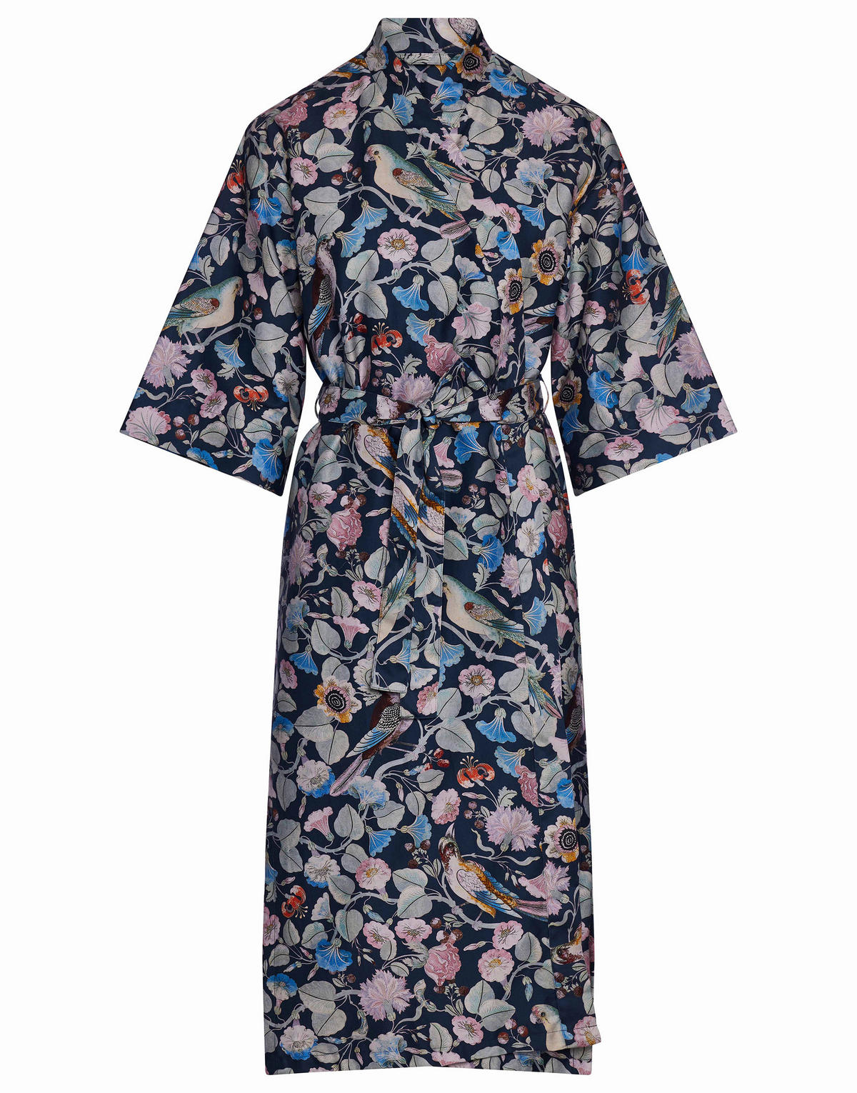 KIMONO Ilona Aleste  - Grau, KONVENTIONELL, Textil (Mnull) - Essenza