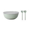 SALATSET  Silueta 2-teilig  - Salbeigrün, KONVENTIONELL, Kunststoff (30,1/12,7cm) - Mepal