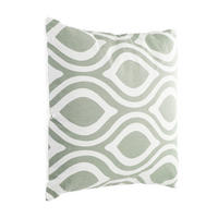 ZIERKISSEN  45/45 cm   - Weiß/Grün, Basics, Textil (45/45cm) - Eglo