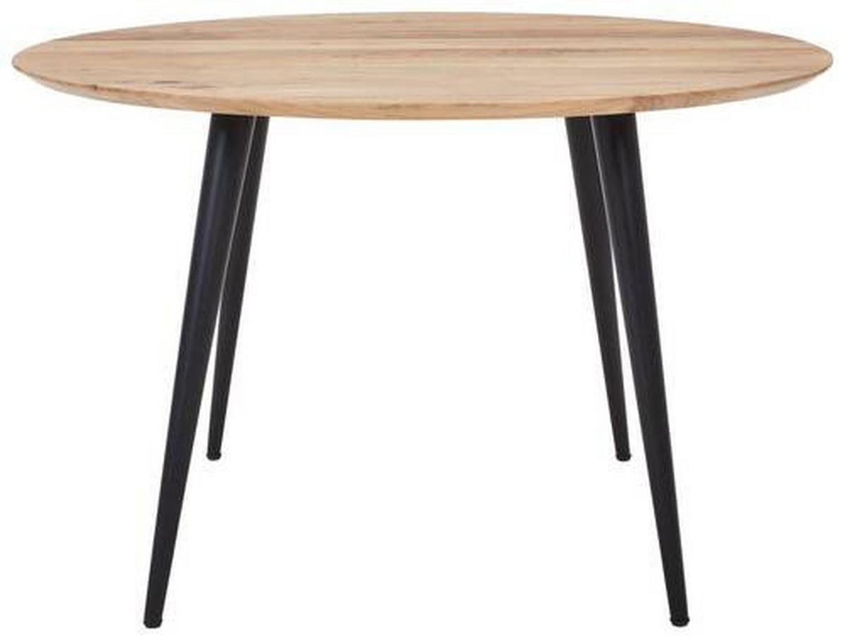 STOL ZA BLAGOVAONICU  crna, boje bagrema  drvo      - boje bagrema/crna, Moderno, drvo (120/120/76cm) - Livetastic
