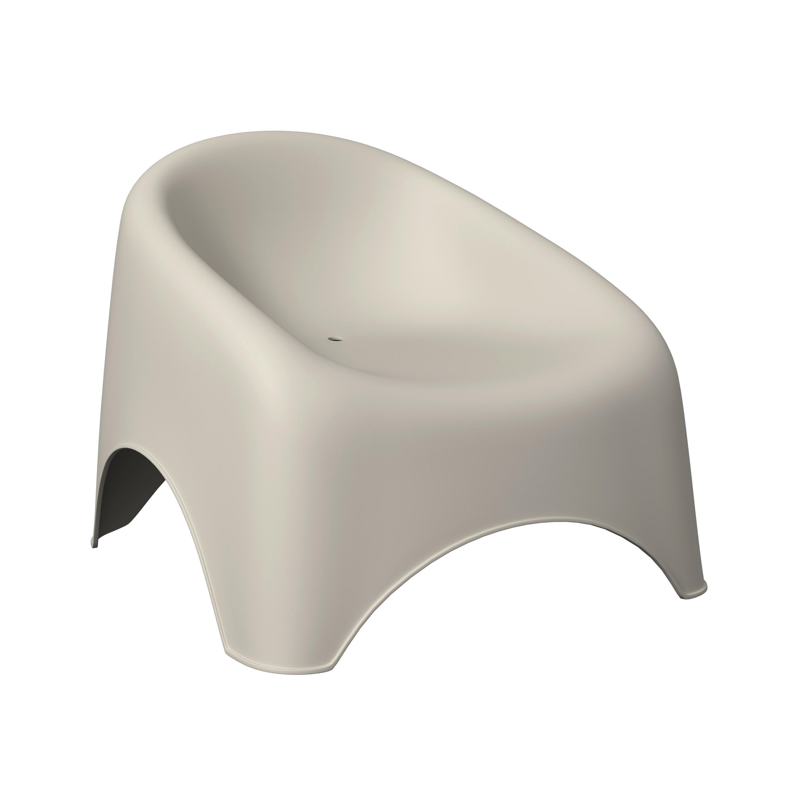 Ambia Garden Stapelsessel Taupe 80x66x78 cm
