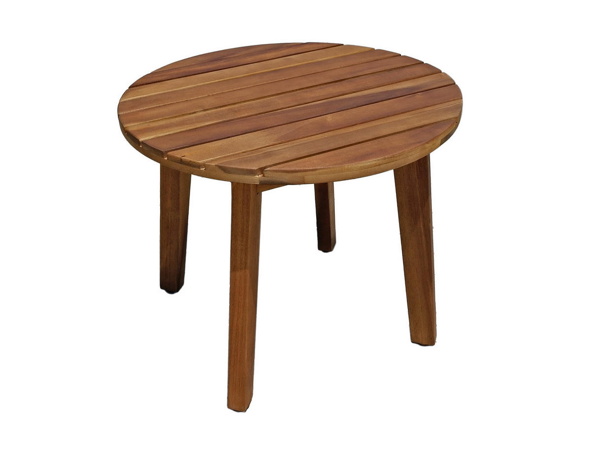 BALKONSET Schwarz, Taupe, Akaziefarben, Hellgrau 5-teilig  - Taupe/Hellgrau, Basics, Holz/Kunststoff (65/81/69cm) - Gardenson