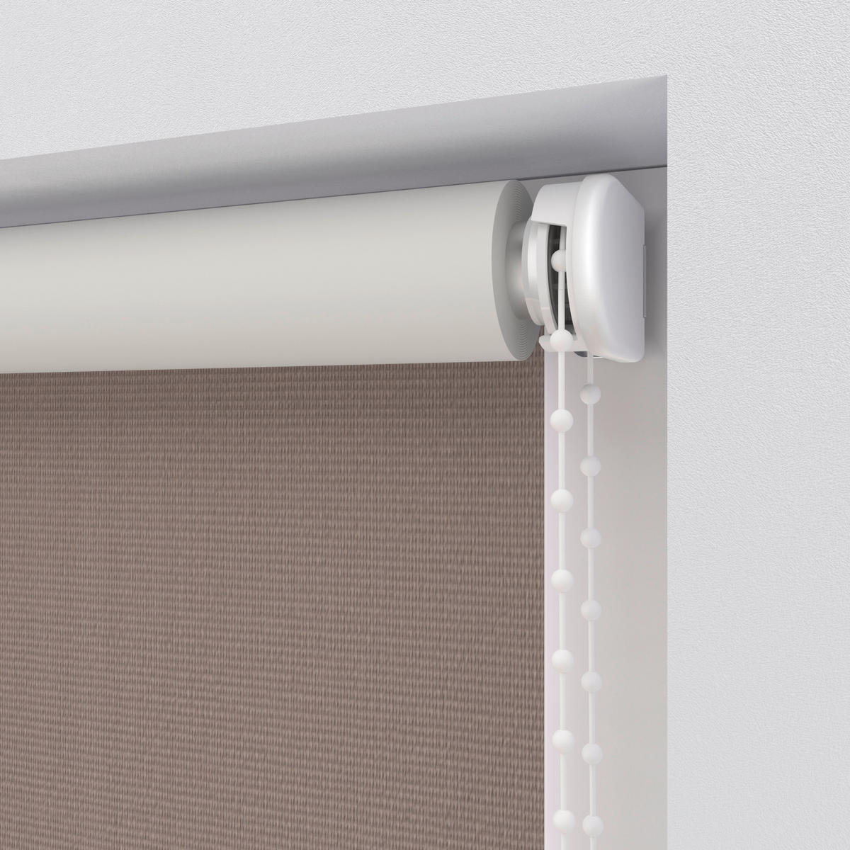 VERDUNKELUNGSROLLO 210/190 cm  - Haselnussfarben, Design, Textil (210/190cm)