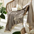 PLAID 150/180 cm Beige - Beige, Basics, Textil (150/180cm)