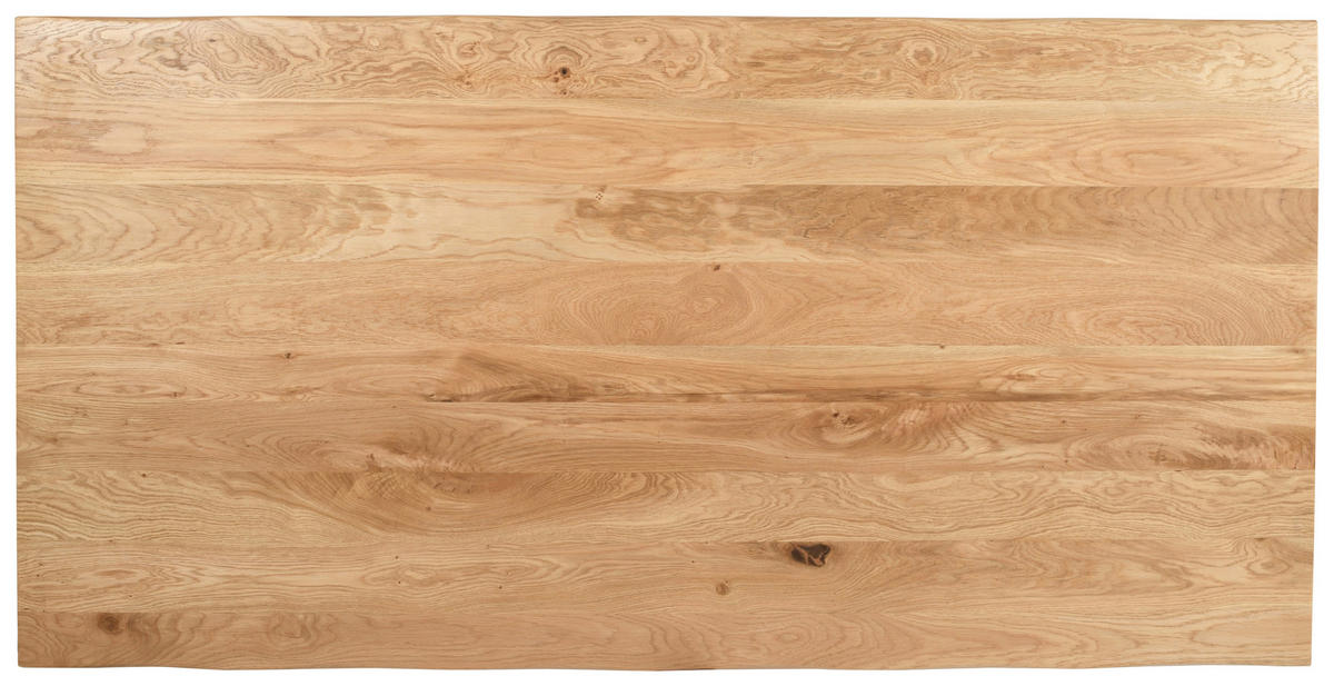 TISCHPLATTE Eiche Eichefarben  - Eichefarben, Design, Holz (200/100/5cm) - Landscape