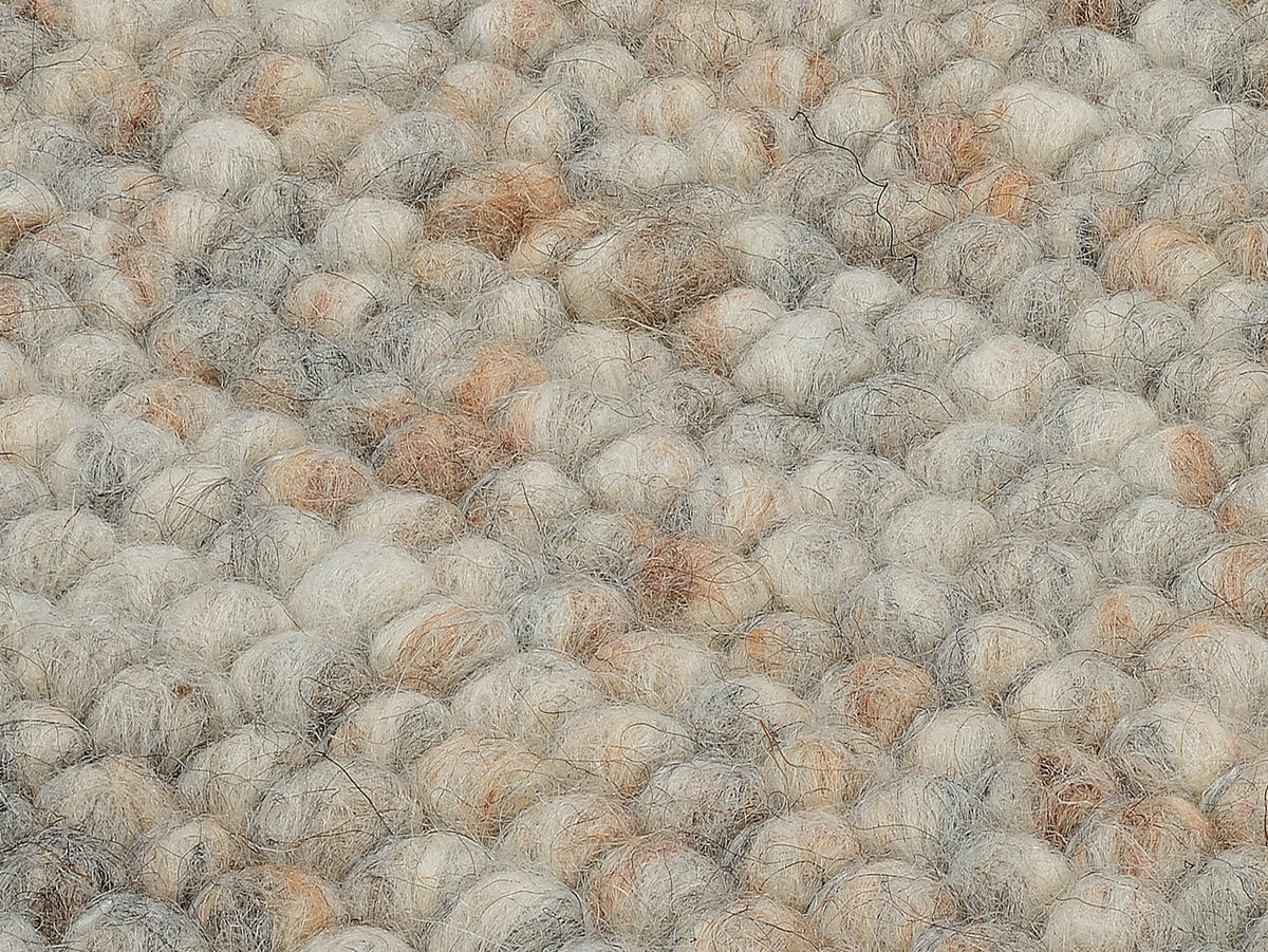 HANDWEBTEPPICH 80/250 cm Helsinki Naturfarben  - Naturfarben, Basics, Textil (80/250cm) - Linea Natura