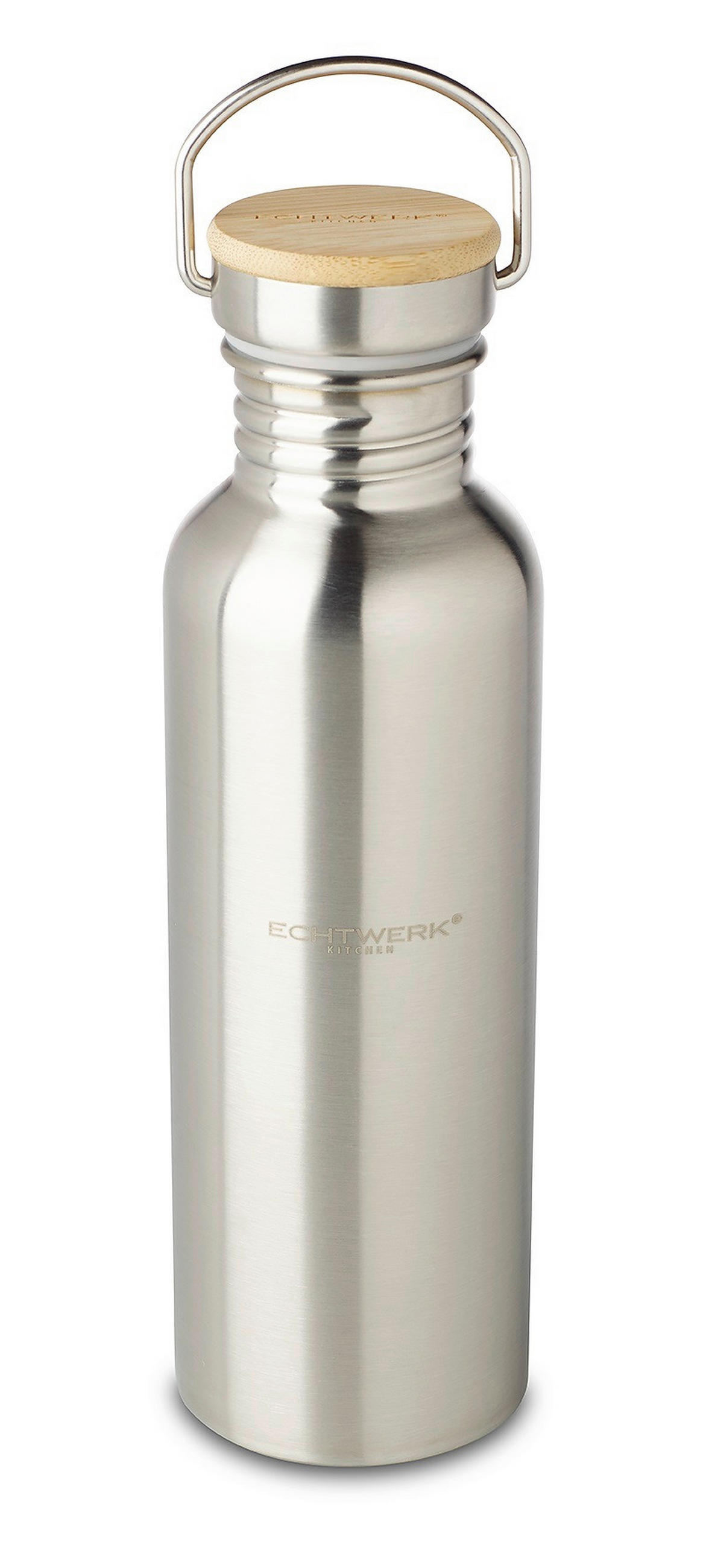 TERMOSFLASKA 0,75 l  - silver, Basics, metall (7/24cm) - Echtwerk